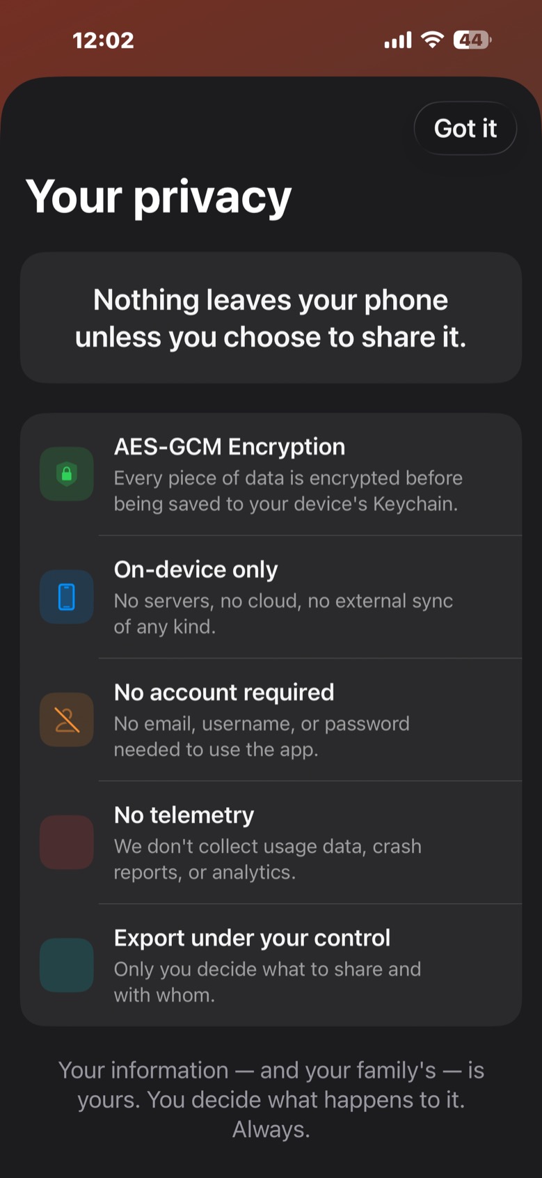 Privacy screen